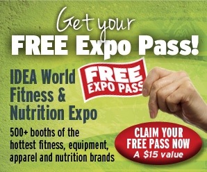 FREE Expo Pass is part of the Fitness Fanatics Pass