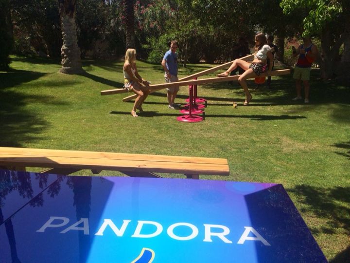 Pandora Indio Invasion party was like an adult playground (Photo credit: Melissa Curtin)