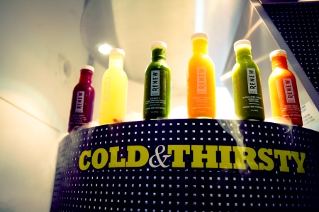 Cold & Thirsty Cryo Spa and Renew Juices (photo: courtesy of Clover PR)
